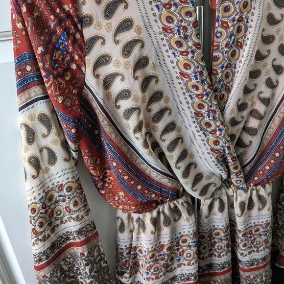 Chic trendy bohemian romper size small Sienna Sky - Picture 2 of 8